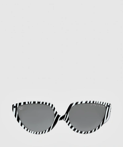 Mykita X Martine Rose Sos Sunglasses In Zebra