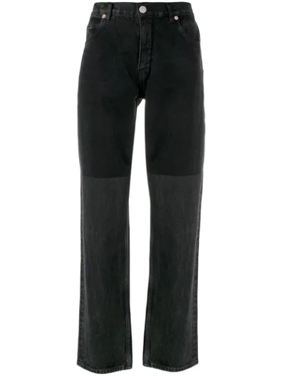 Martine Rose Regular Fit Jeans In Black