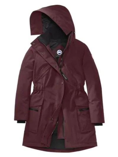 Canada Goose Kinley Parka In Elderberry