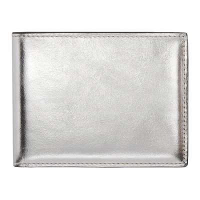 Common Projects Silver Standard Wallet In 0509 Silver