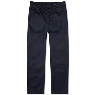 Arpenteur Trevail Twill Chino In Blue