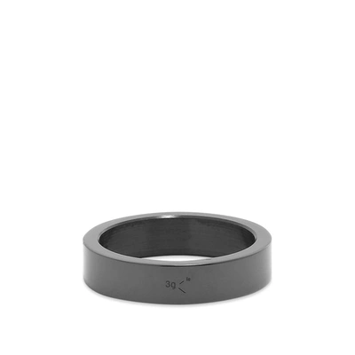 Le Gramme 3g Polished Ceramic Ring In Black