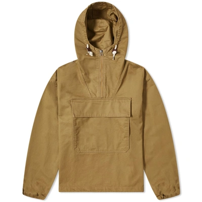 Universal Works Pullover Anorak In Yellow