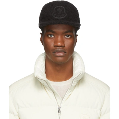 Moncler Genius Baseball Hat In 999 Black