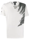Stone Island Shadow Project Geometric Print T-shirt In White