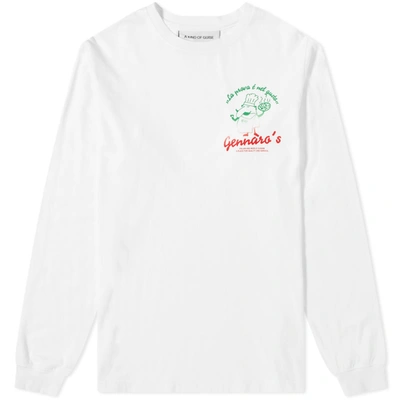 A Kind Of Guise Long Sleeve Gennaro Tee In White