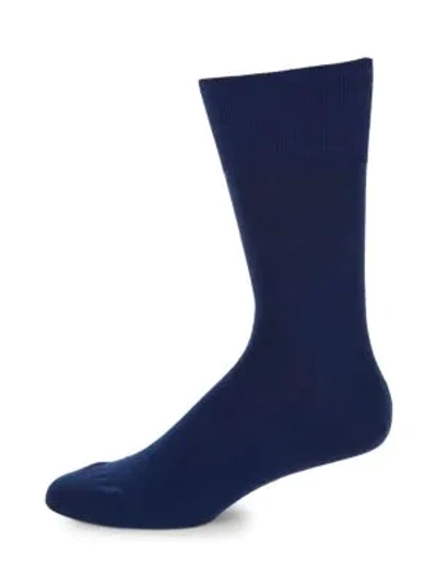 Falke Airport Socks In Royal Blue