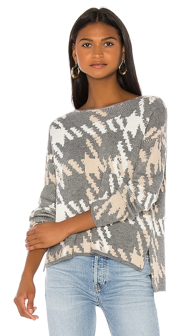 Central Park West Arlo Pullover In Charcoal