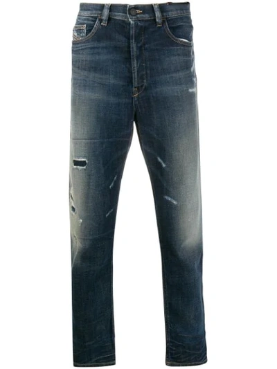 Diesel D-eetar Carrot Jeans In Blue