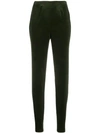 Holland & Holland Narrow Leg Trousers In Green