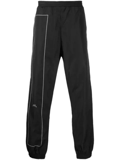 A-cold-wall* Logo Track Trousers In Black