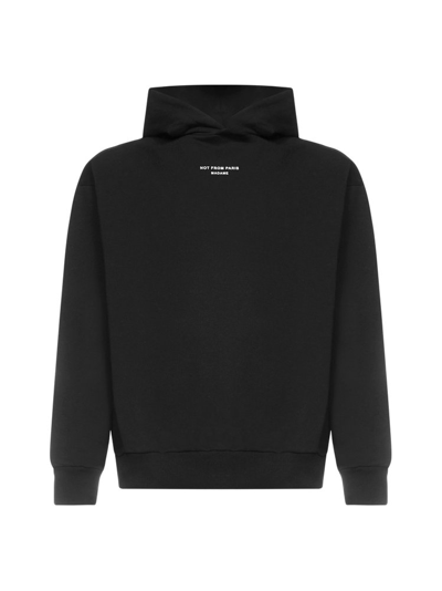 Drôle De Monsieur Drole De Monsieur Classic Nfpm Sweatshirt In Black