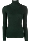 P.a.r.o.s.h Roll Neck Jumper In Green