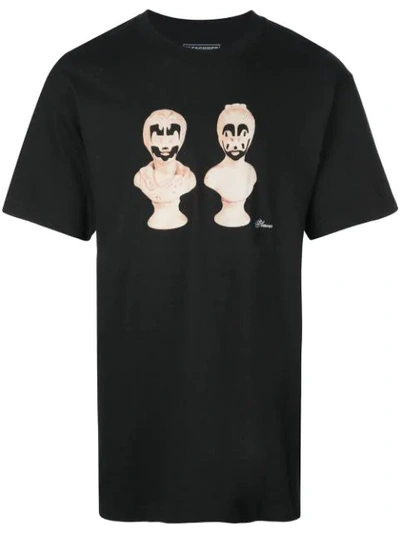 Pleasures T-shirt Mit Grafischem Print In Black
