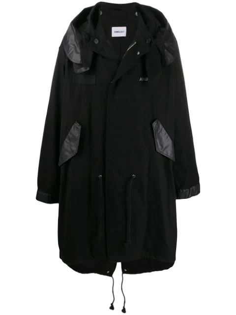 oversized hooded parka