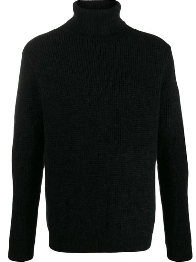 Theory Menara Knitted Jumper In Black