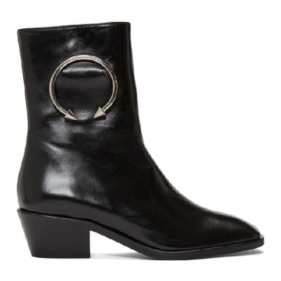 Dorateymur Women's Square-toe Boots In Black