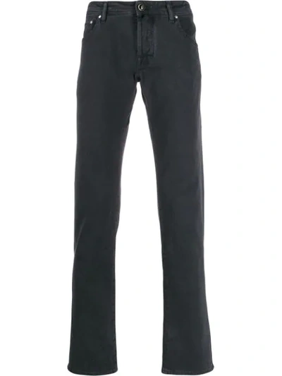 Jacob Cohen Slim-fit Jeans In Grey