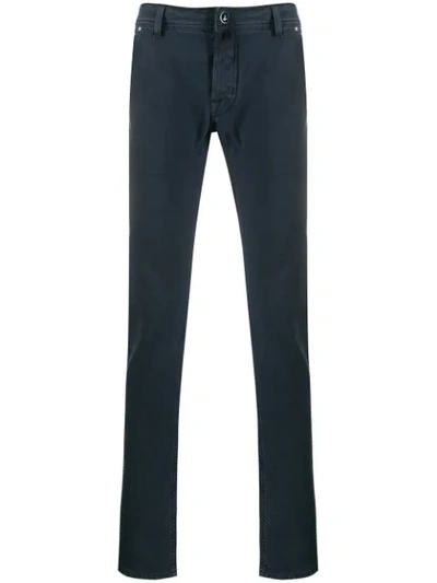 Jacob Cohen Straight Leg Jeans In Blue