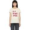 Rag & Bone Rag And Bone Off-white Logo Vintage T-shirt In 60 Ltdove