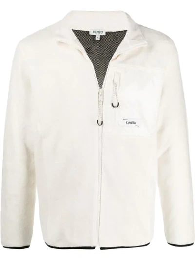 Kenzo Expedition Jacket In White
