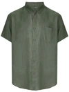Osklen Short Sleeved Shirt In Green