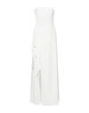 Halston Heritage Long Dresses In White