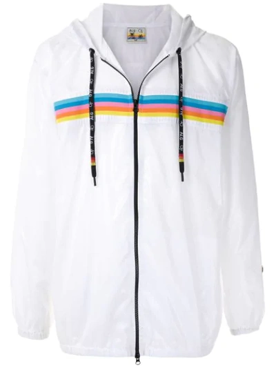 Àlg + Op Rainbowfit Jacket In White