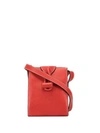 Pre-owned Loewe Boxy Crossbody Bag In Red