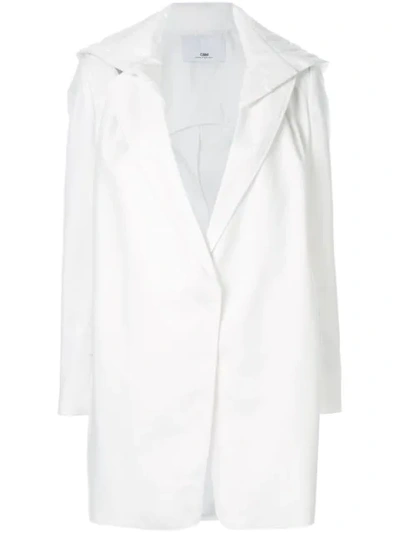 Camilla And Marc Gransasso Hooded Blazer In White