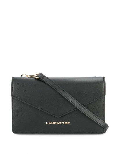 Lancaster Foldover Shoulder Bag In Black