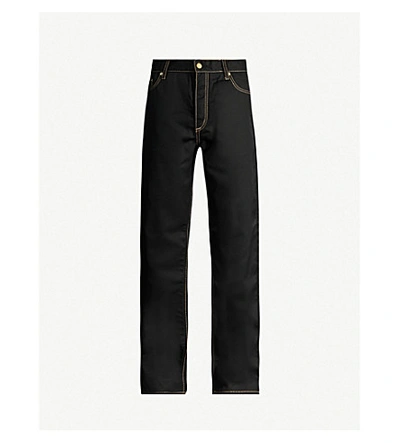 Eytys Benz Cali Wide-leg Jeans In Black