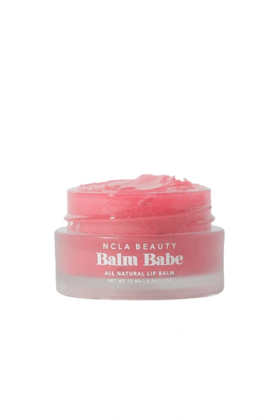 Ncla Balm Babe 100% Natural Lip Balm In Pink Champagne