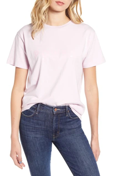 Rebecca Minkoff Westin Power Graphic Tee In Pink