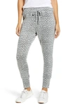 B Collection By Bobeau Cozy Joggers In Mini Leopard