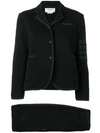 Thom Browne 4-bar Loopback Jersey Suit In Black
