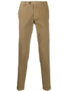 Al Duca D'aosta Straight Leg Trousers In Neutrals