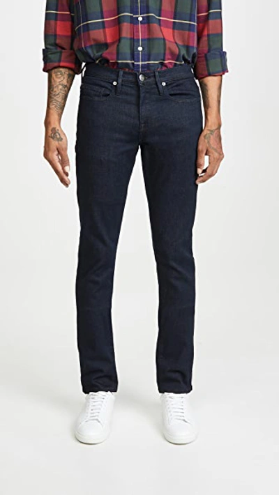 Frame L'homme Slim Denim Jeans In Edison Edis Wash Edison Edis In Multi