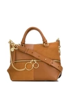 See By Chloé Patchwork Tote In Brown