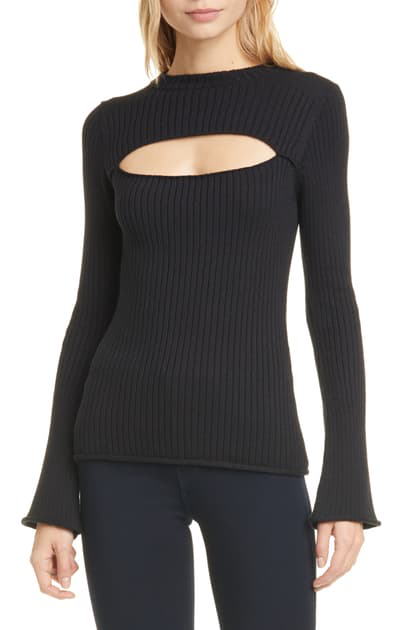 cutout sweater