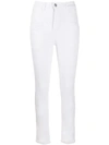 Isabel Marant Étoile Anthra Skinny Jeans In White