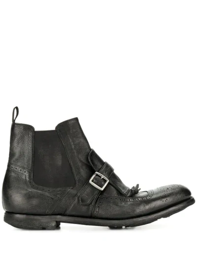 Church's Shanghai Ankle Boots In Black