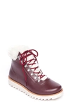 Bernardo Women's Wiley Faux-fur Rain Boots In Hot Chocolate