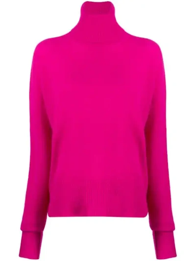 Maison Flaneur Cashmere Relaxed-fit Jumper In Pink