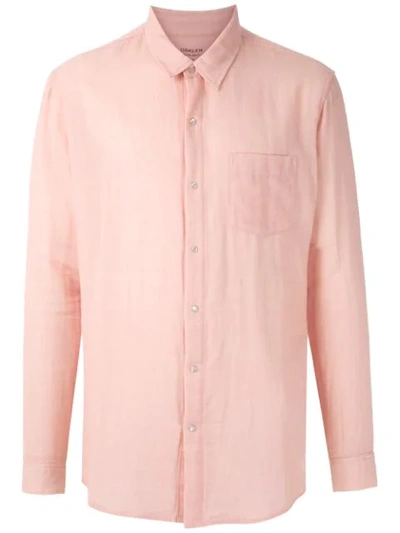 Osklen Long Sleeved Shirt In Pink