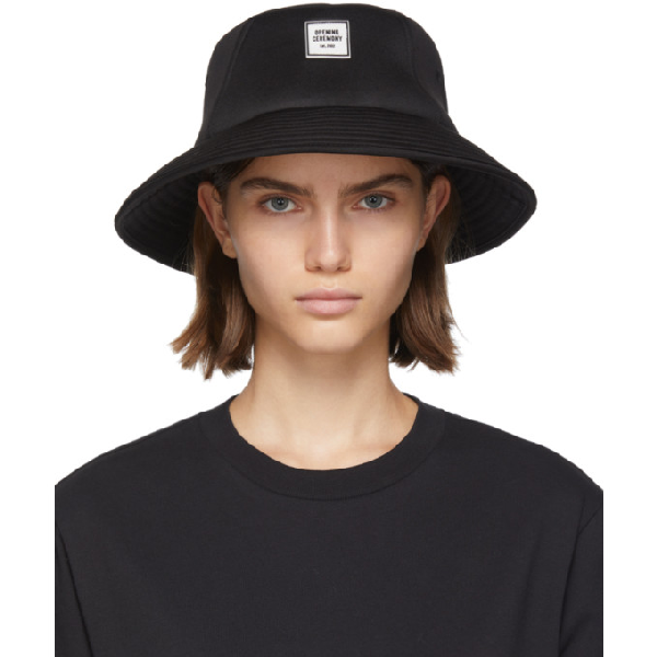 Opening Ceremony Ssense Exclusive Black Neoprene Bucket Hat | ModeSens