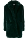 Apparis Women's Sophie Faux Fur Coat In Green
