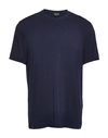 Giorgio Armani T-shirts In Dark Blue