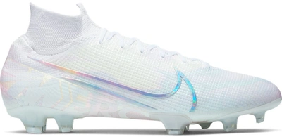 Pre-owned Nike Mercurial Superfly 7 Elite Fg Nuovo White In White/white |  ModeSens