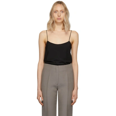 The Row Brixton Stretch-jersey Camisole In Black